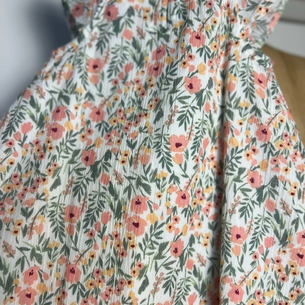 Old Navy girls 3-6 month floral spring/summer dress NWT